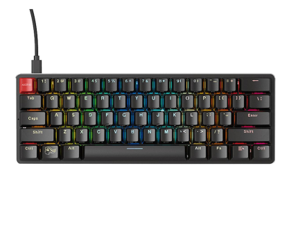 Klawiatura  przewodowa Glorious GMMK Compact Gateron Brown czarna